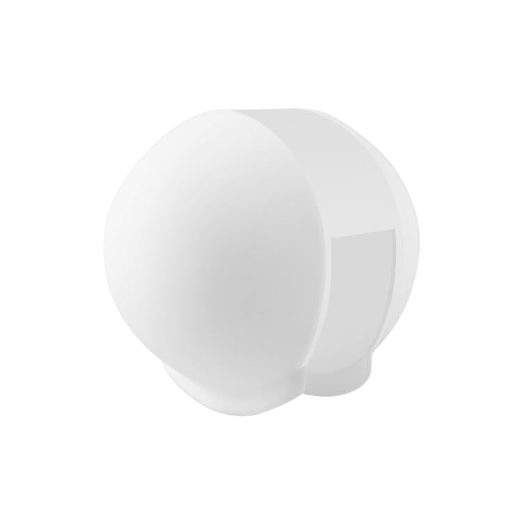 For Insta360 X5 PULUZ Invisible Dive Case Lens Guard Silicone Protective Lens Cap Cover (White) by PULUZ