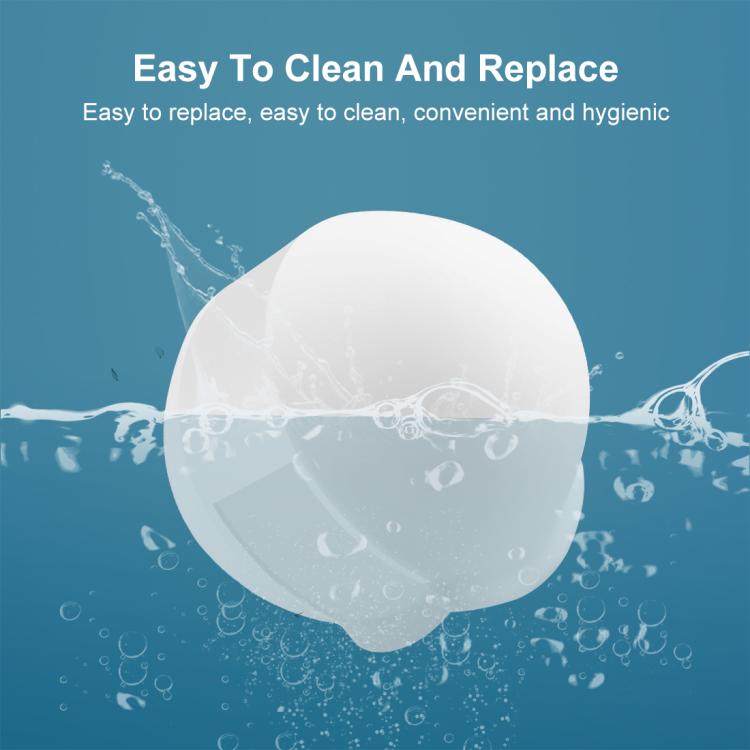 For Insta360 X5 PULUZ Invisible Dive Case Lens Guard Silicone Protective Lens Cap Cover (White) by PULUZ