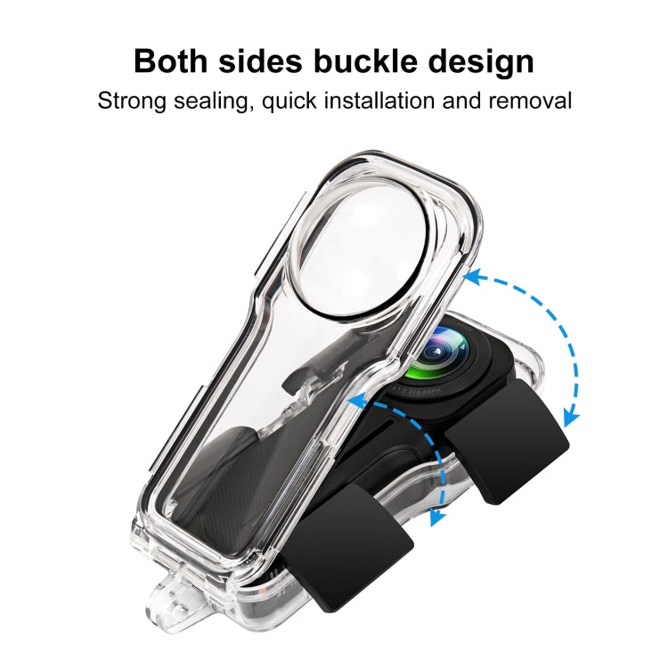 For Insta360 One RS 1-Inch 360 Edition PULUZ 40m Underwater Waterproof Housing Case by PULUZ