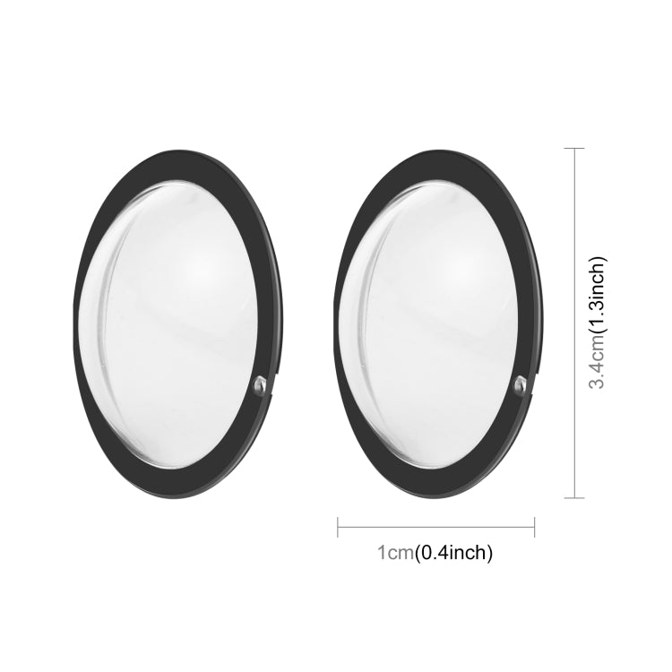 For Insta360 X3 PULUZ Lens Guard PC Protective Cover(Black) by PULUZ