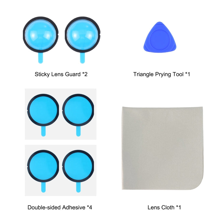 For Insta360 X3 PULUZ Lens Guard PC Protective Cover(Black) by PULUZ