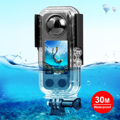 For Insta360 X3 PULUZ 30m Underwater Waterproof Housing Case by PULUZ