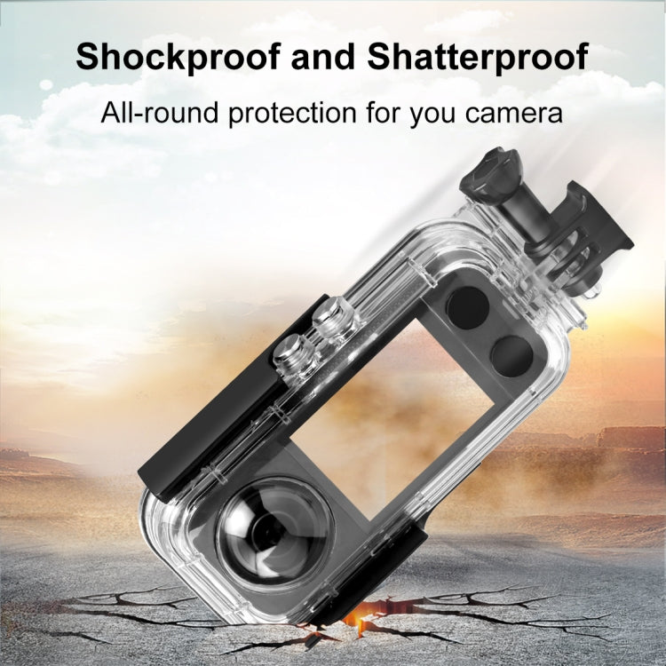 For Insta360 X3 PULUZ 30m Underwater Waterproof Housing Case by PULUZ
