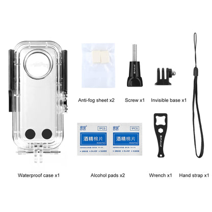 For Insta360 X3 PULUZ 30m Underwater Waterproof Housing Case by PULUZ