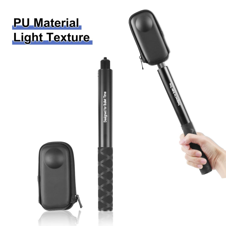 For Insta360 X3 / X4 Air / ONE X2 PULUZ Camera Portable Case Box Storage Bag(Black) by PULUZ