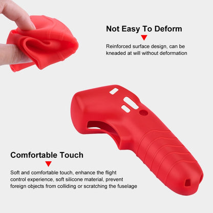 For DJI RC Motion 2 / DJI Avata / FPV Rocker PULUZ Silicone Protective Case(Red) by PULUZ
