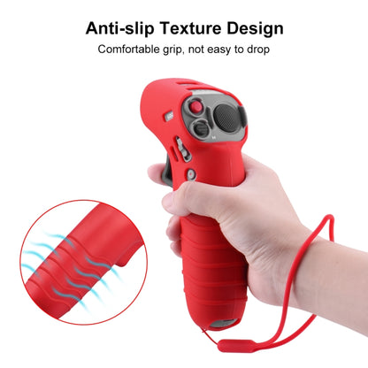 For DJI RC Motion 2 / DJI Avata / FPV Rocker PULUZ Silicone Protective Case(Red) by PULUZ