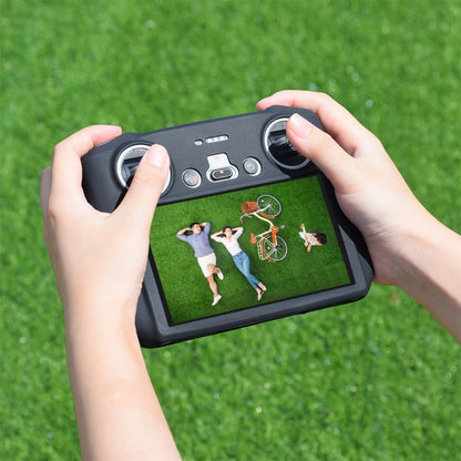 For DJI Mini 3 Pro / DJI RC with Screen PULUZ Silicone Protective Case(Black) by PULUZ