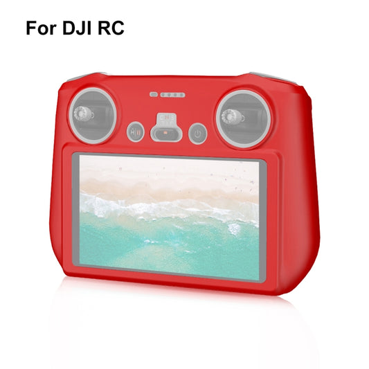 For DJI Mini 3 Pro / DJI RC with Screen PULUZ Silicone Protective Case(Red) by PULUZ