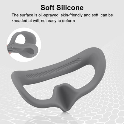 For DJI Avata Goggles 2 PULUZ Flying Eye Mask Silicone Protective Case (Grey) by PULUZ