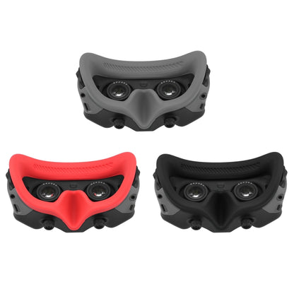 For DJI Avata Goggles 2 PULUZ Flying Eye Mask Silicone Protective Case(Red) by PULUZ