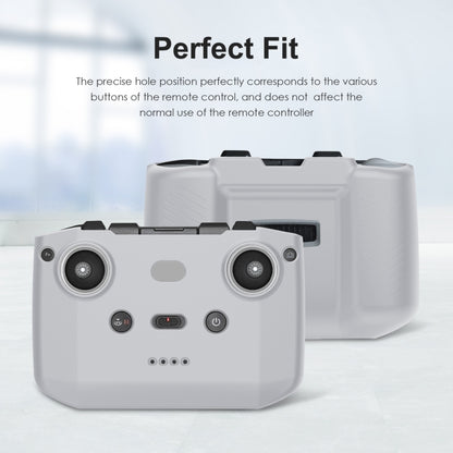 PULUZ Shockproof Anti-scratch Silicone Case For DJI Neo / Mini 3 / 3 Pro / Mavic 3 / Air 2S / Mini 2 RC-N2 / RC-N1 / RC-N3 Remote Control(Grey) by PULUZ
