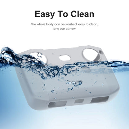 PULUZ Shockproof Anti-scratch Silicone Case For DJI Neo / Mini 3 / 3 Pro / Mavic 3 / Air 2S / Mini 2 RC-N2 / RC-N1 / RC-N3 Remote Control(Grey) by PULUZ