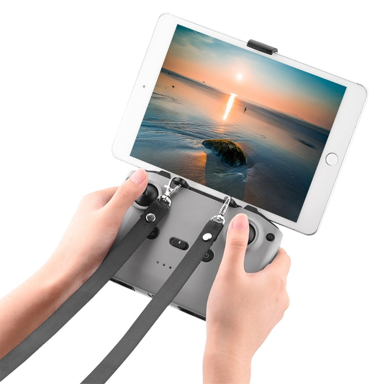 PULUZ Shockproof Anti-scratch Silicone Case with Neck Strap For DJI Neo / Mini 3 / 3 Pro / Mavic 3 / Air 2S / Mini 2 RC-N2 / RC-N1 / RC-N3 Remote Control (Grey) by PULUZ