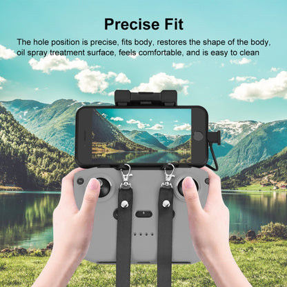 PULUZ Shockproof Anti-scratch Silicone Case with Neck Strap For DJI Neo / Mini 3 / 3 Pro / Mavic 3 / Air 2S / Mini 2 RC-N2 / RC-N1 / RC-N3 Remote Control (Grey) by PULUZ