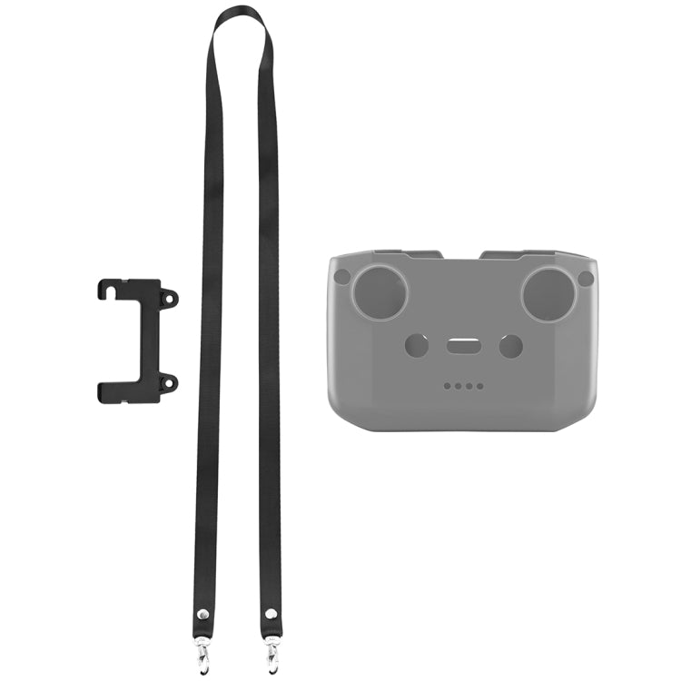 PULUZ Shockproof Anti-scratch Silicone Case with Neck Strap For DJI Neo / Mini 3 / 3 Pro / Mavic 3 / Air 2S / Mini 2 RC-N2 / RC-N1 / RC-N3 Remote Control (Grey) by PULUZ