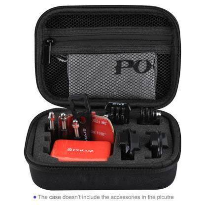 PULUZ Waterproof Carrying and Travel Case for GoPro, DJI Osmo Action and other Sport Cameras Accessories, Small Size: 16cm x 12cm x 7cm(Black) by PULUZ