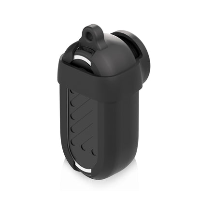 For Insta360 GO 3 PULUZ Camera Silicone Case with Lens Cover (Black) by PULUZ