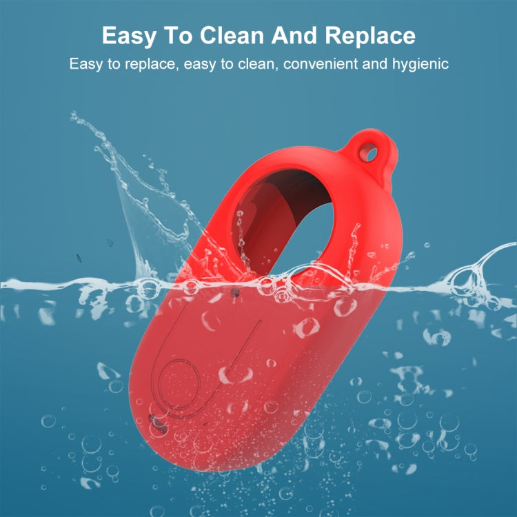 For Insta360 GO 3 PULUZ Camera Silicone Case with Lens Cover (Red) by PULUZ