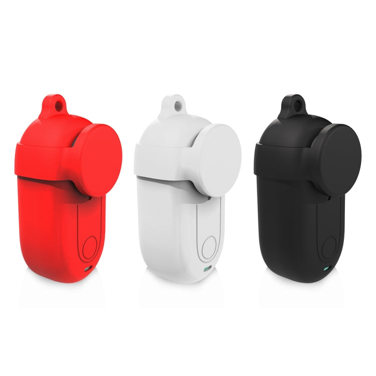 For Insta360 GO 3 PULUZ Camera Silicone Case with Lens Cover (White) by PULUZ