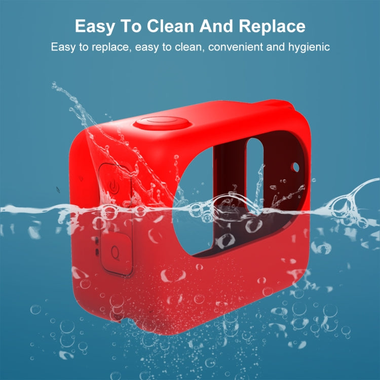 For Insta360 GO 3 / GO 3S PULUZ Camera Charging Case Silicone Case (Red) by PULUZ