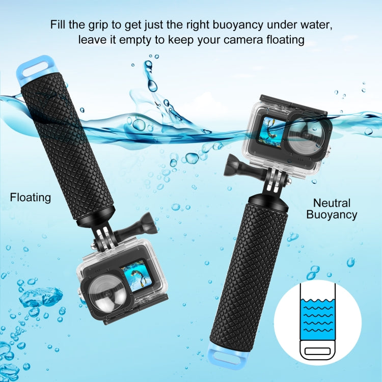 PULUZ Floating Handle Hand Grip Buoyancy Rods for Phones / Action Cameras (Black) by PULUZ