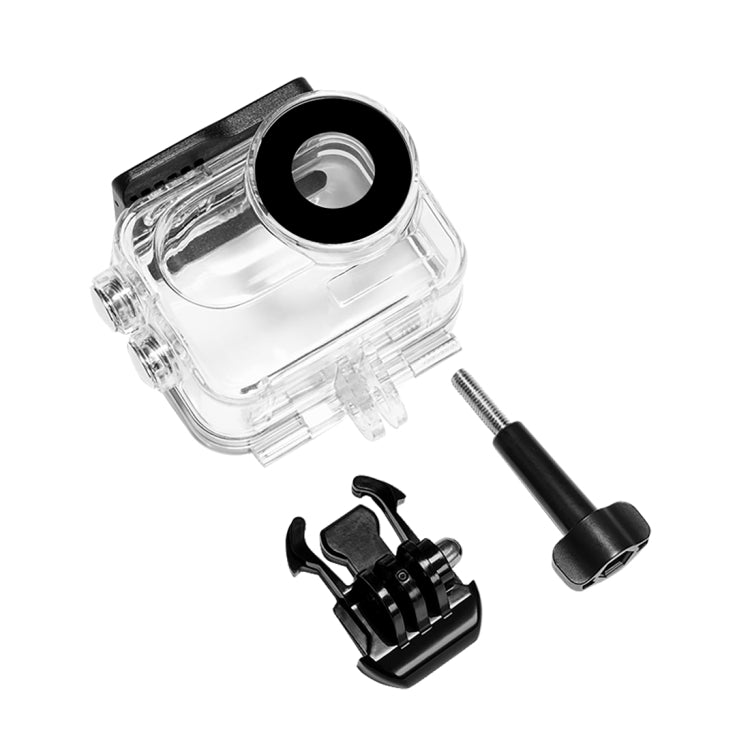 For Insta360 GO 3 / GO 3S PULUZ 60m Underwater Waterproof Housing Case with Base Adapter & Screw (Transparent) by PULUZ