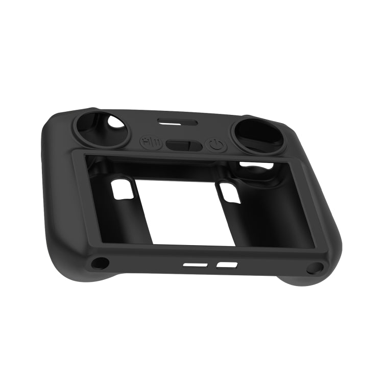 For DJI Mini 4 Pro / Air 3 Remote Control / DJI RC 2 with Screen PULUZ Silicone Protective Case (Black) by PULUZ