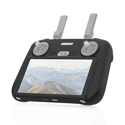 For DJI Mini 4 Pro / Air 3 Remote Control / DJI RC 2 with Screen PULUZ Silicone Protective Case (Black) by PULUZ