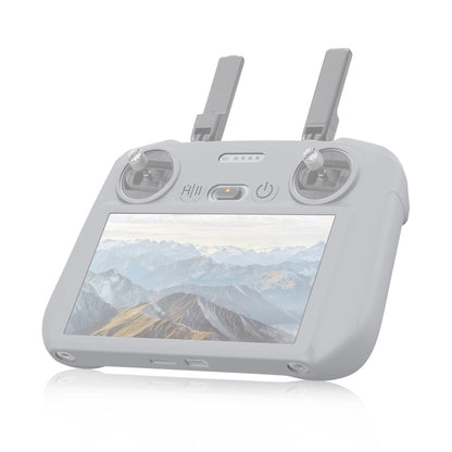 For DJI Mini 4 Pro / Air 3 Remote Control / DJI RC 2 with Screen PULUZ Silicone Protective Case (Grey) by PULUZ
