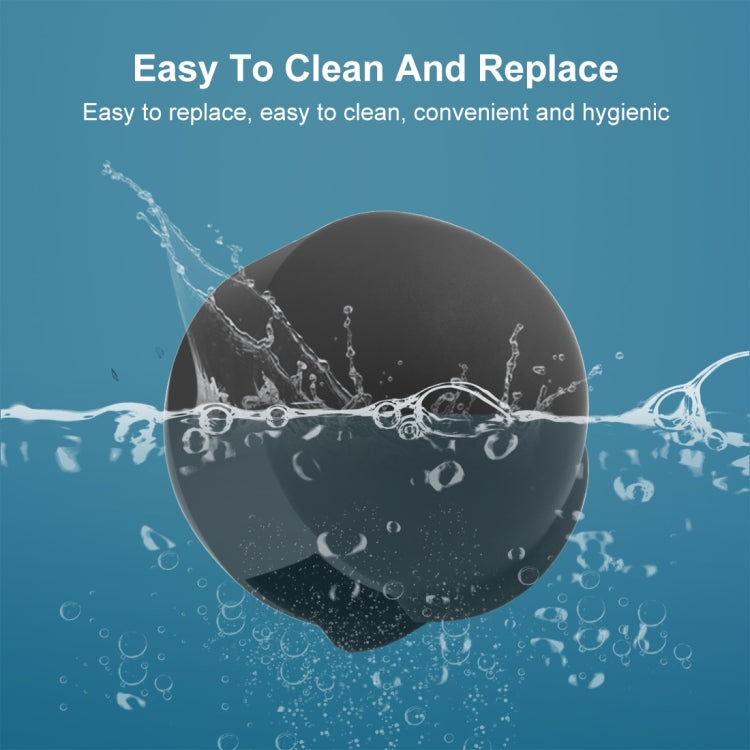 For Insta360 X3 / X4 PULUZ Invisible Dive Case Lens Guard Silicone Protective Cover (Black) by PULUZ