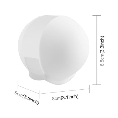 For Insta360 X3 / X4 PULUZ Invisible Dive Case Lens Guard Silicone Protective Cover (White) by PULUZ