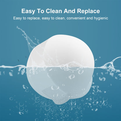 For Insta360 X3 / X4 PULUZ Invisible Dive Case Lens Guard Silicone Protective Cover (White) by PULUZ