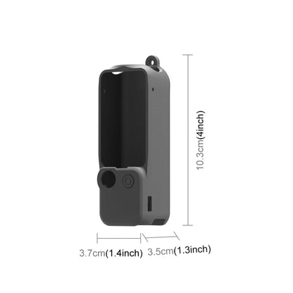 For DJI OSMO Pocket 3 PULUZ 3 in 1 Silicone Cover Case Set (Black) by PULUZ