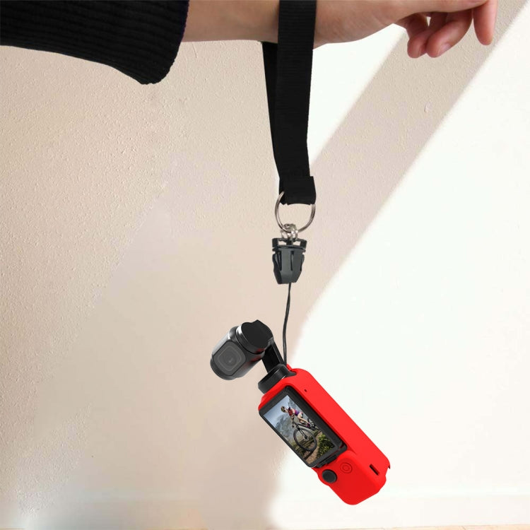 For DJI OSMO Pocket 3 PULUZ 3 in 1 Silicone Cover Case Set (Red) by PULUZ