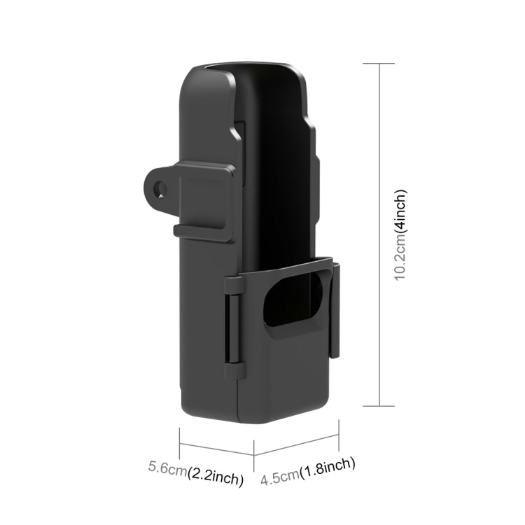For DJI OSMO Pocket 3 PULUZ Protection Frame Expansion Adapter Bracket (Black) by PULUZ