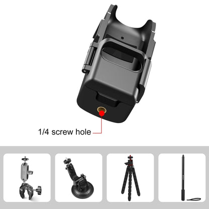 For DJI OSMO Pocket 3 PULUZ Protection Frame Expansion Adapter Bracket (Black) by PULUZ