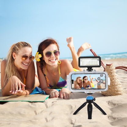 For iPhone 16 Pro PULUZ 40m/130ft Waterproof Diving Case Photo Video Taking Underwater Housing Cover (Transparent) by PULUZ