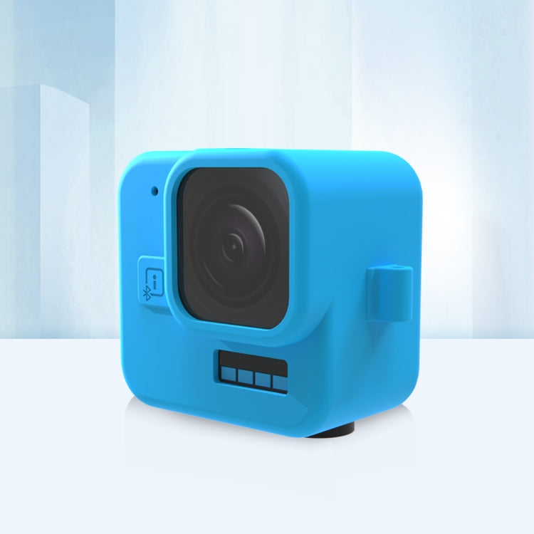 For GoPro Hero11 Black Mini PULUZ Silicone Protective Case(Blue) by PULUZ