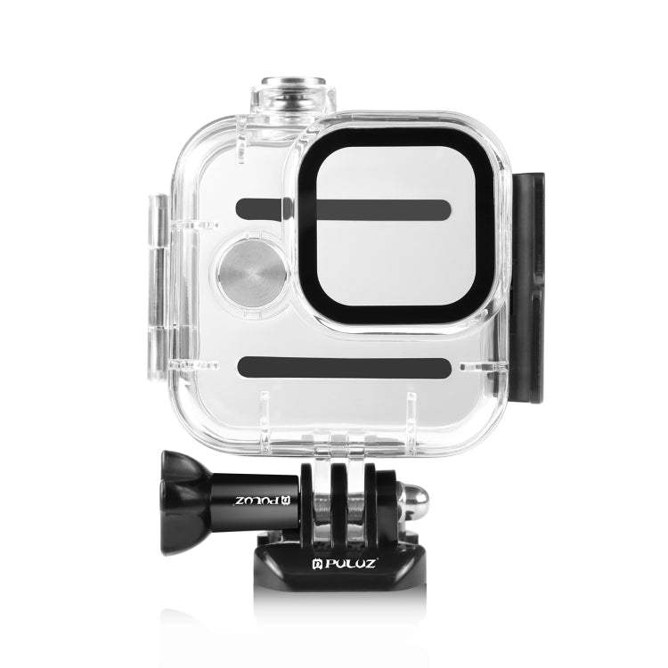 For GoPro Hero11 Black Mini PULUZ 40m Waterproof Housing Protective Case with Buckle Basic Mount & Screw (Transparent) by PULUZ