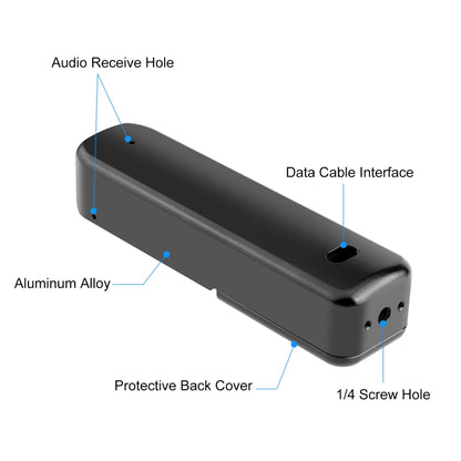 For DJI OSMO Pocket 3 PULUZ Metal Protection Frame Cage Adapter Bracket (Black) by PULUZ