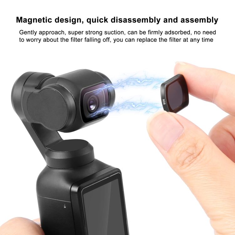 For DJI Osmo Pocket 3 PULUZ Magnetic ND8 Camera Lens Filter by PULUZ