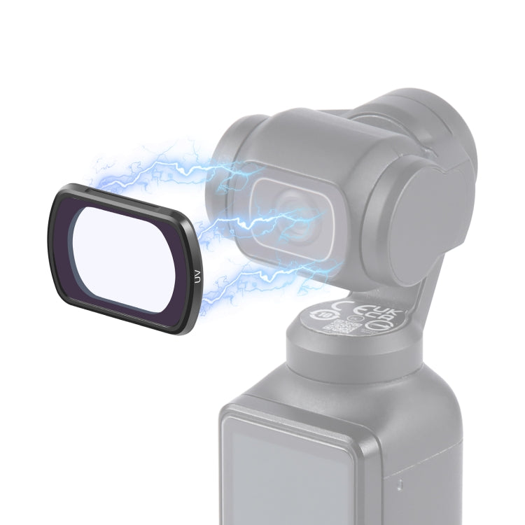 For DJI Osmo Pocket 3 PULUZ Magnetic Camera Lens UV Filter by PULUZ
