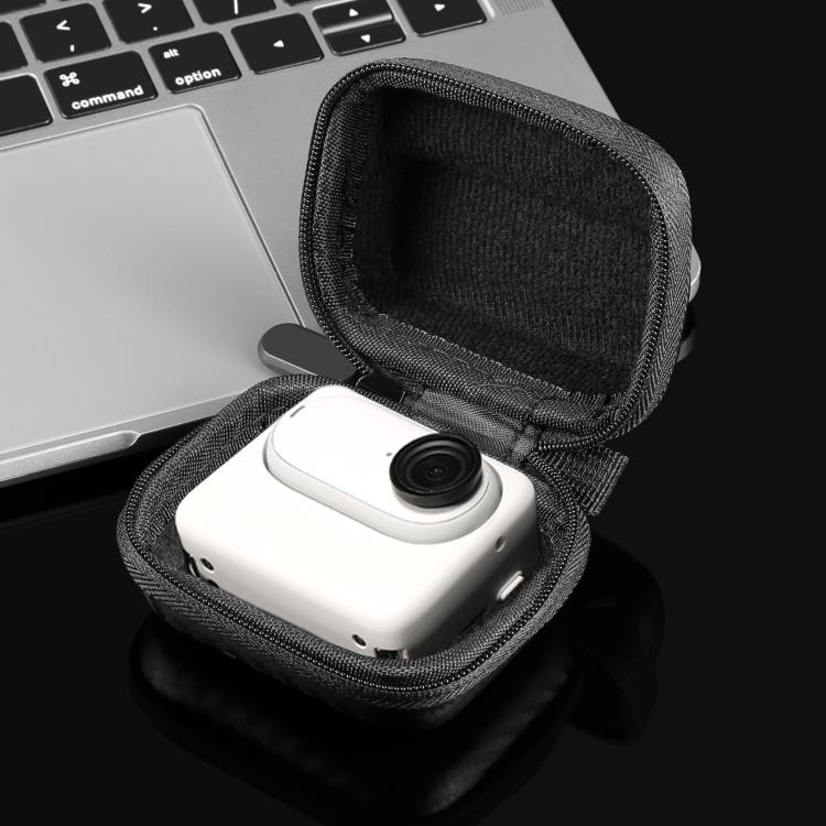 For Insta360 GO 3 / GO 3S PULUZ Mini Body Bag Portable Carbon Fiber EVA Storage Bag (Black) by PULUZ