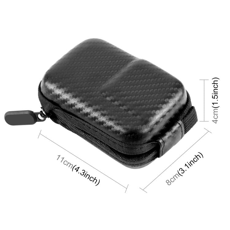 For DJI Osmo Action 5 Pro / 4 / 3 PULUZ Mini Body Bag Portable EVA Storage Bag (Black) by PULUZ