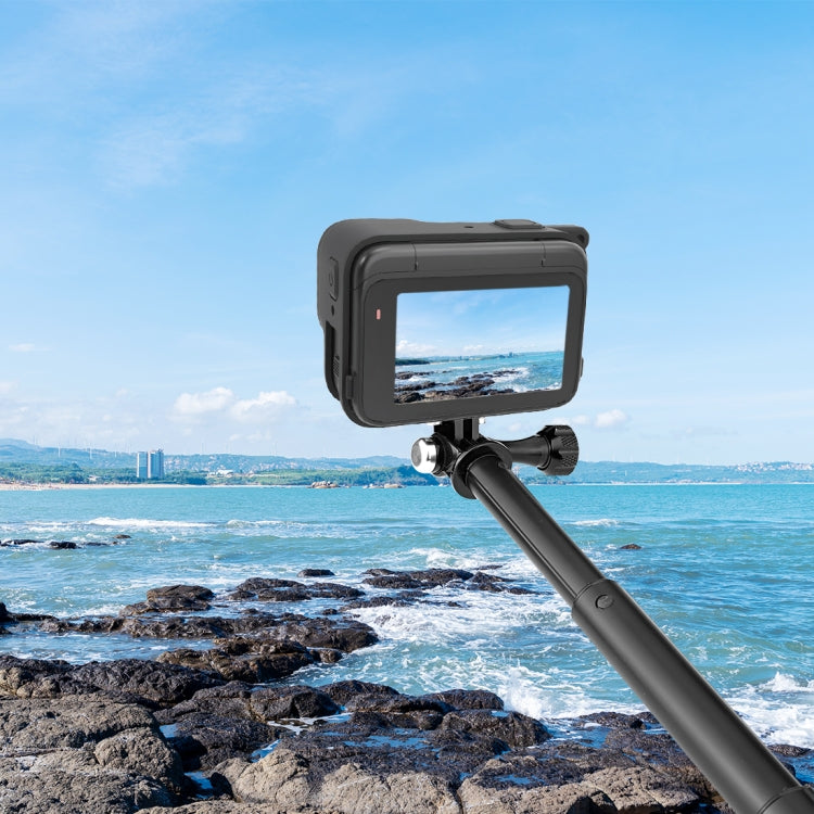 For Insta360 Ace Pro PULUZ Body Silicone Protective Case with Lens Cap (Black) by PULUZ