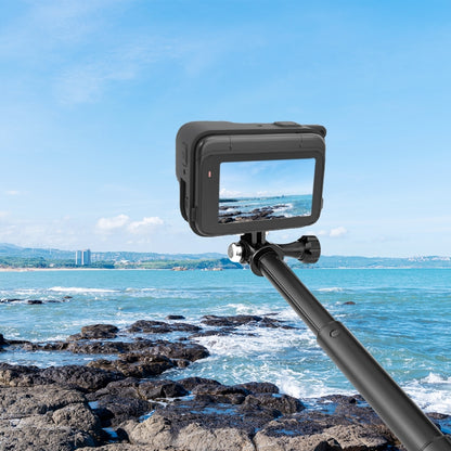 For Insta360 Ace Pro PULUZ Body Silicone Protective Case with Lens Cap (Black) by PULUZ