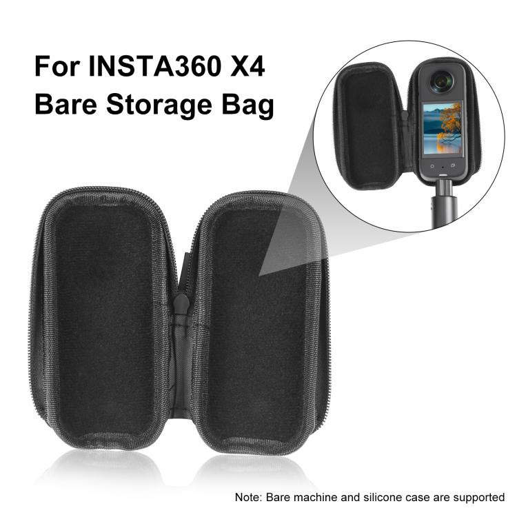 For Insta360 X4 / X5 PULUZ Camera Portable Case Box Storage Bag (Black) by PULUZ