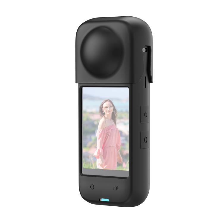 For Insta360 X4 PULUZ Full Body Dust-proof Silicone Protective Case (Black) by PULUZ