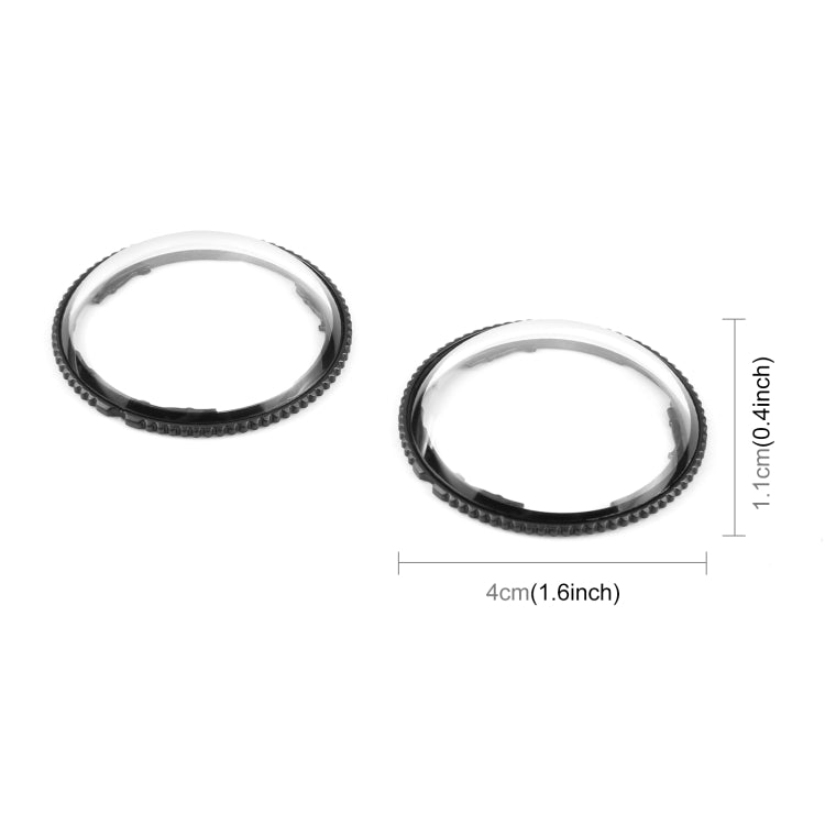 For Insta360 X4 PULUZ Rotation Optical Glass Lens Guard Protective Cover (Transparent) by PULUZ